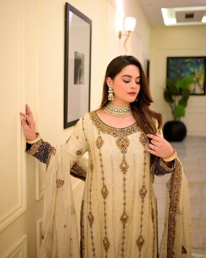 PREMIUM QUALITY GEORGETTE DESIGNER TOUCH