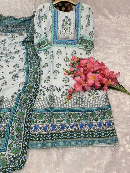 KURTI: BEAUTIFULLY PRINTED