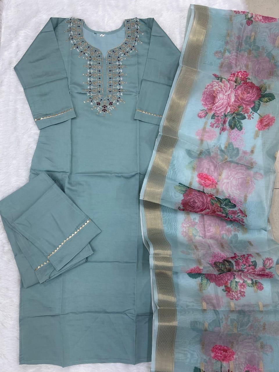 PREMIUM FULLY STITCHED SUIT SET