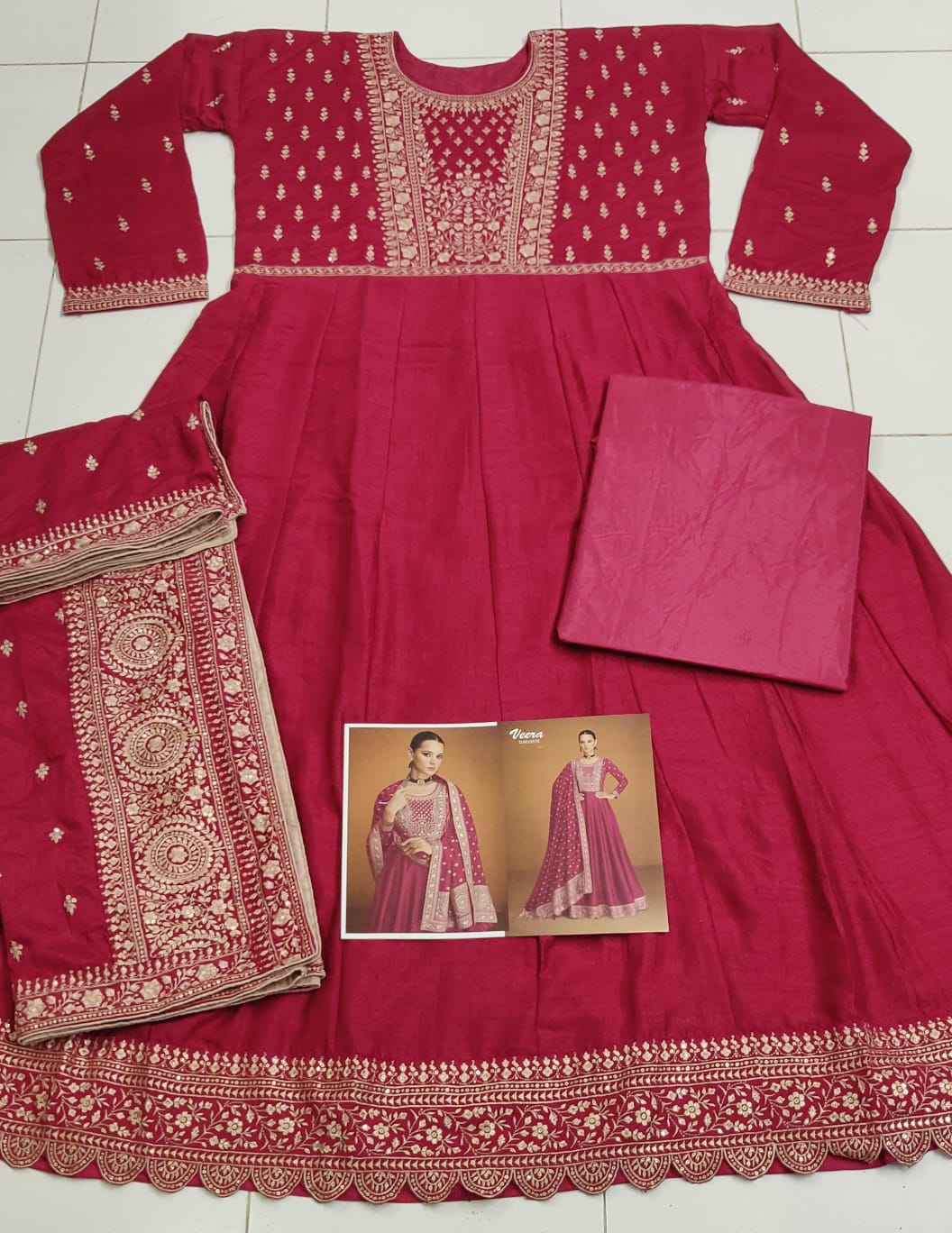 AASHIRWAD - HEAVY PREMIUM SILK WITH EMBROIDERY