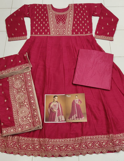 AASHIRWAD - HEAVY PREMIUM SILK WITH EMBROIDERY