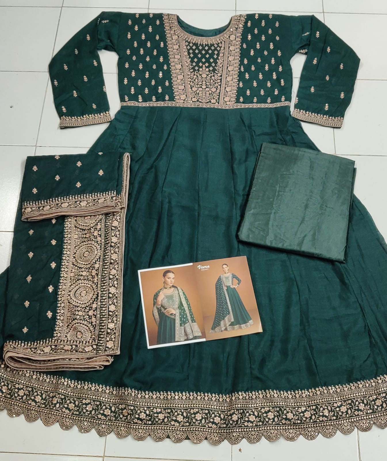 AASHIRWAD - HEAVY PREMIUM SILK WITH EMBROIDERY