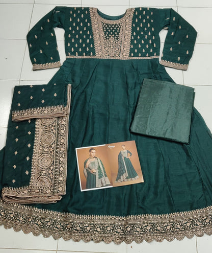 AASHIRWAD - HEAVY PREMIUM SILK WITH EMBROIDERY