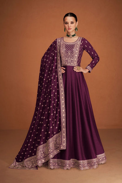 AASHIRWAD - HEAVY PREMIUM SILK WITH EMBROIDERY