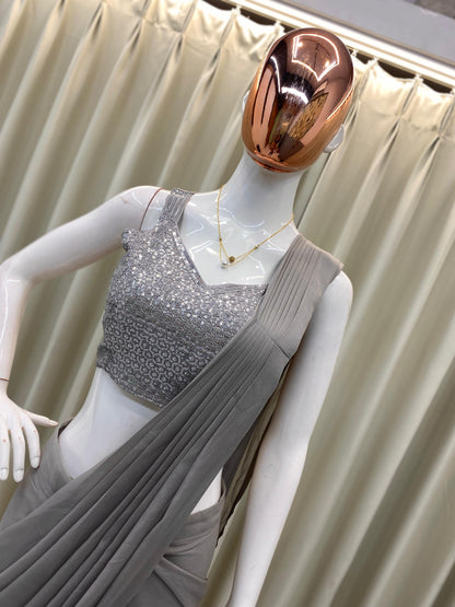 ROYAL WRAPPED LUXE SAREE