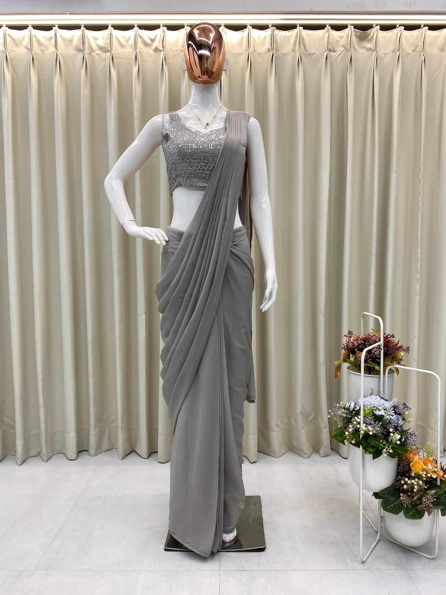 ROYAL WRAPPED LUXE SAREE