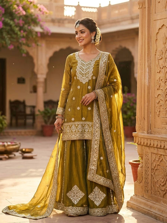 SUNHERI HALDI & MEHENDI GRACE SET